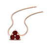 Load image into Gallery viewer, 1-carat-anniversary-gift-round-ruby-3-stone-pendant-in-FDPD1129GRUDR-1.00CT-NL-RG