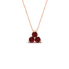 Load image into Gallery viewer, 1-carat-anniversary-gift-round-ruby-3-stone-pendant-in-FDPD1129GRUDR-1.00CT-NL-RG