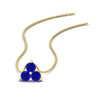 Load image into Gallery viewer, 1-carat-anniversary-gift-round-sapphire-3-stone-pendant-in-FDPD1129GSABL-1.00CT-NL-YG