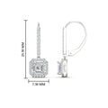 Thumbnail 7 - 1-carat-asscher-cut-halo-diamond-lever-back-earrings-in-white-gold-FDEAR11235AS-1.00-CT-NL-WG-HW