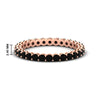 Load image into Gallery viewer, 1-carat-basket-set-round-black-diamond-eternity-band-in-rose-gold-FD11249ROBGBLACK-1.00CT-NL-RG-HW