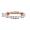 Load image into Gallery viewer, 1-carat-basket-set-round-diamond-eternity-band-in-rose-gold-FD11249ROB-1.00CT-NL-RG-HW