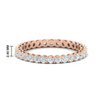 Load image into Gallery viewer, 1-carat-basket-set-round-diamond-eternity-band-in-rose-gold-FD11249ROB-1.00CT-NL-RG-HW
