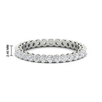 Load image into Gallery viewer, 1-carat-basket-set-round-diamond-eternity-band-in-white-gold-FD11249ROB-1.00CT-NL-WG-HW
