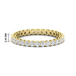 Load image into Gallery viewer, 1-carat-basket-set-round-diamond-eternity-band-in-yellow-gold-FD11249ROB-1.00CT-NL-YG-HW

