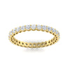 Load image into Gallery viewer, 1-carat-basket-set-round-diamond-eternity-band-in-yellow-gold-FD11249ROBANGLE5-1.00CT-NL-YG