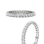 Load image into Gallery viewer, 1-carat-basket-set-round-diamond-eternity-wedding-band-in-white-gold-FD11249ROBANGLE3-1.00CT-NL-WG
