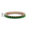 Load image into Gallery viewer, 1-carat-basket-set-round-emerald-eternity-band-in-rose-gold-FD11249ROBGEMGR-1.00CT-NL-RG-HW
