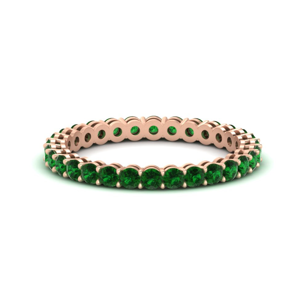 1-carat-basket-set-round-emerald-eternity-band-in-rose-gold-FD11249ROBGEMGR-1.00CT-NL-RG