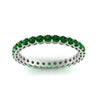 Load image into Gallery viewer, 1-carat-basket-set-round-emerald-eternity-band-in-white-gold-FD11249ROBGEMGRANGLE5-1.00CT-NL-WG