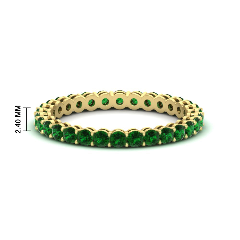 1-carat-basket-set-round-emerald-eternity-band-in-yellow-gold-FD11249ROBGEMGR-1.00CT-NL-YG-HW