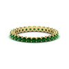 Load image into Gallery viewer, 1-carat-basket-set-round-emerald-eternity-band-in-yellow-gold-FD11249ROBGEMGR-1.00CT-NL-YG
