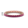 Load image into Gallery viewer, 1-carat-basket-set-round-pink-sapphire-eternity-band-in-rose-gold-FD11249ROBGSADRPI-1.00CT-NL-RG-HW