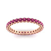 Load image into Gallery viewer, 1-carat-basket-set-round-pink-sapphire-eternity-band-in-rose-gold-FD11249ROBGSADRPIANGLE5-1.00CT-NL-RG
