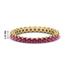Load image into Gallery viewer, 1-carat-basket-set-round-pink-sapphire-eternity-band-in-yellow-gold-FD11249ROBGSADRPI-1.00CT-NL-YG-HW