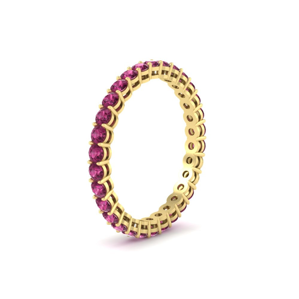 1-carat-basket-set-round-pink-sapphire-eternity-band-in-yellow-gold-FD11249ROBGSADRPIANGLE2-1.00CT-NL-YG