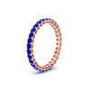 Load image into Gallery viewer, 1-carat-basket-set-round-sapphire-eternity-band-in-rose-gold-FD11249ROBGSABLANGLE2-1.00CT-NL-RG
