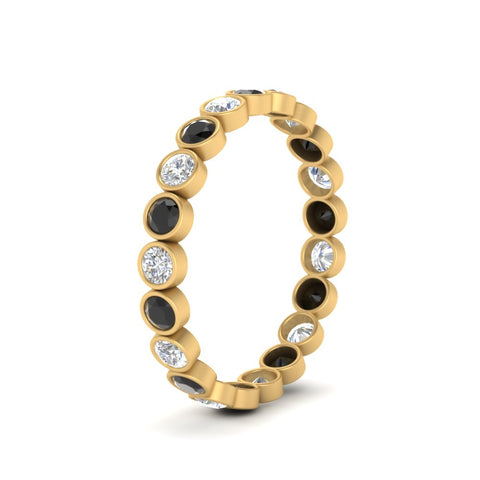 1-carat-black-diamond-bezel-eternity-ring-in-yellow-gold-FDEWB10558-0.05CTGBLACKANGLE3-NL-YG