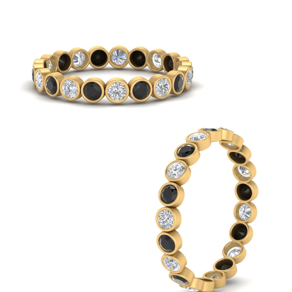 1-carat-black-diamond-bezel-eternity-ring-in-yellow-gold-FDEWB10558-0.05CTGBLACKANGLE3-NL-YG