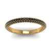 Load image into Gallery viewer, 1-carat-black-diamond-micro-pave-eternity-band-in-yellow-gold-FD-EWB9202GBLACK-NL-YG-GS