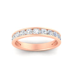 Load image into Gallery viewer, 1-carat-channel-set-diamond-wedding-ring-band-in-rose-gold-FDWB52422ROANGLE5-1.00CT-NL-RG
