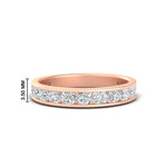 Load image into Gallery viewer, 1-carat-channel-set-diamond-wedding-ring-band-in-rose-gold-FDWB5242RO-1.00CT-NL-RG-HW
