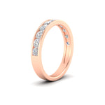 Load image into Gallery viewer, 1-carat-channel-set-diamond-wedding-ring-band-in-rose-gold-FDWB5242ROANGLE2-1.00CT-NL-RG
