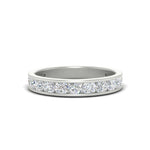 Load image into Gallery viewer, 1-carat-channel-set-diamond-wedding-ring-band-in-white-gold-FDWB5242RO-1.00CT-NL-WG
