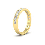 Load image into Gallery viewer, 1-carat-channel-set-diamond-wedding-ring-band-in-yellow-gold-FDWB5242ROANGLE2-1.00CT-NL-YG
