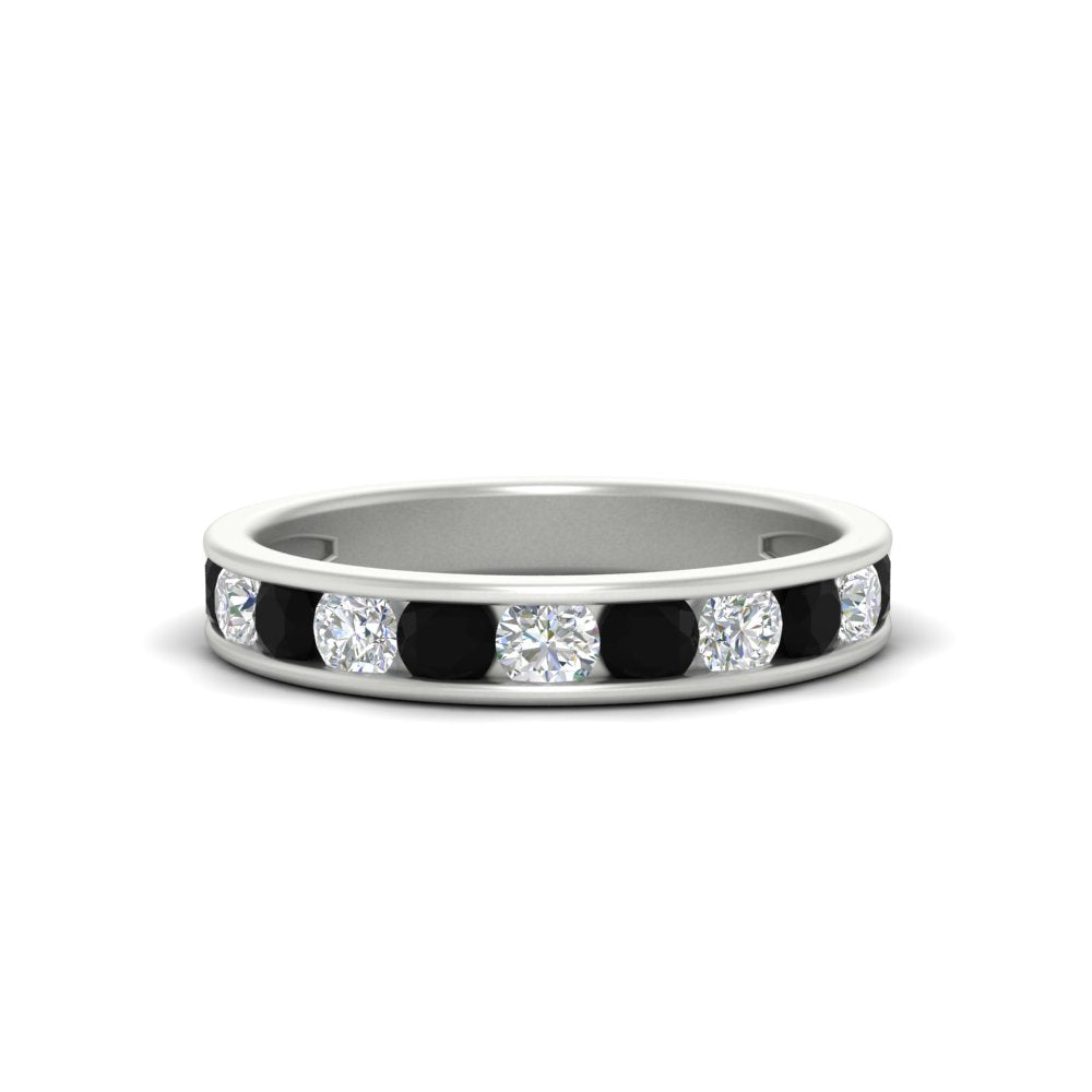 1-carat-channel-set-diamond-wedding-ring-band-with-black-diamond-in-white-gold-FDWB5242ROGBLACK-1.00CT-NL-WG