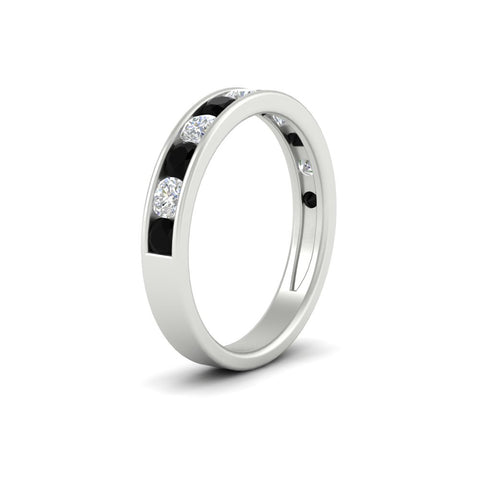 1-carat-channel-set-diamond-wedding-ring-band-with-black-diamond-in-white-gold-FDWB5242ROGBLACKANGLE2-1.00CT-NL-WG