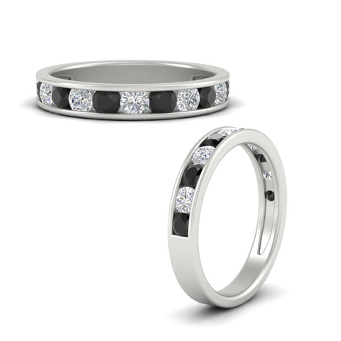 1-carat-channel-set-diamond-wedding-ring-band-with-black-diamond-in-white-gold-FDWB5242ROGBLACKANGLE3-1.00CT-NL-WG