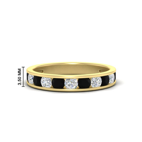1-carat-channel-set-diamond-wedding-ring-band-with-black-diamond-in-yellow-gold-FDWB5242ROGBLACK-1.00CT-NL-YG-HW