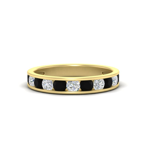 1-carat-channel-set-diamond-wedding-ring-band-with-black-diamond-in-yellow-gold-FDWB5242ROGBLACK-1.00CT-NL-YG