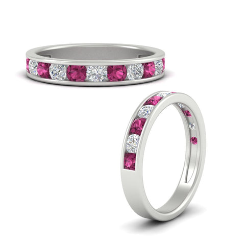 1-carat-channel-set-diamond-wedding-ring-band-with-pink-sapphire-in-white-gold-FDWB5242ROGSADRPIANGLE3-1.00CT-NL-WG