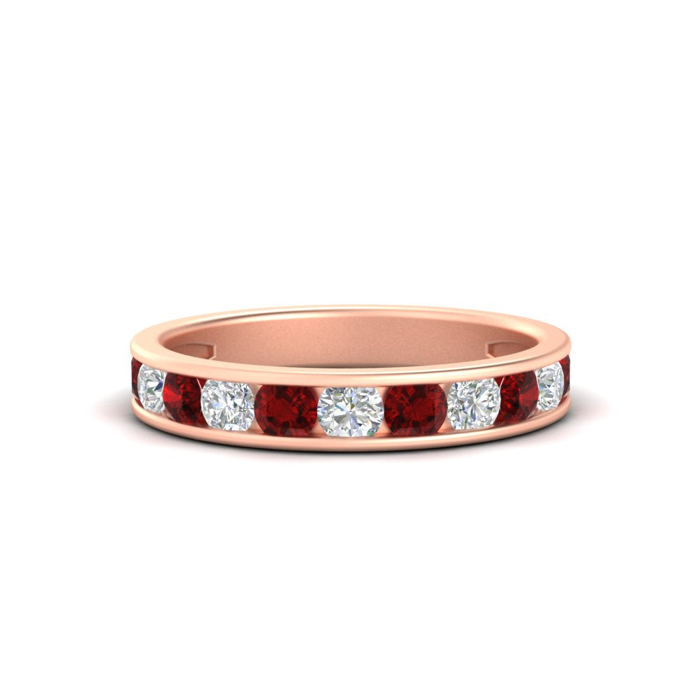 1-carat-channel-set-diamond-wedding-ring-band-with-ruby-in-rose-gold-FDWB5242ROGRUDR-1.00CT-NL-RG