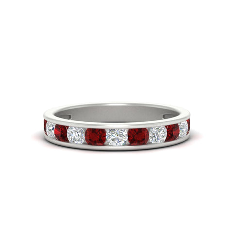 1-carat-channel-set-diamond-wedding-ring-band-with-ruby-in-white-gold-FDWB5242ROGRUDR-1.00CT-NL-WG