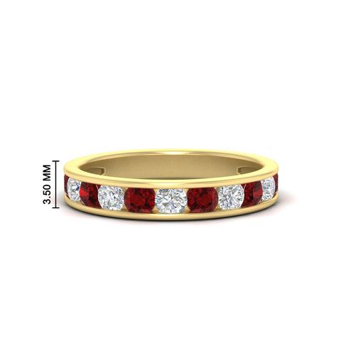 1-carat-channel-set-diamond-wedding-ring-band-with-ruby-in-yellow-gold-FDWB5242ROGRUDR-1.00CT-NL-YG-HW