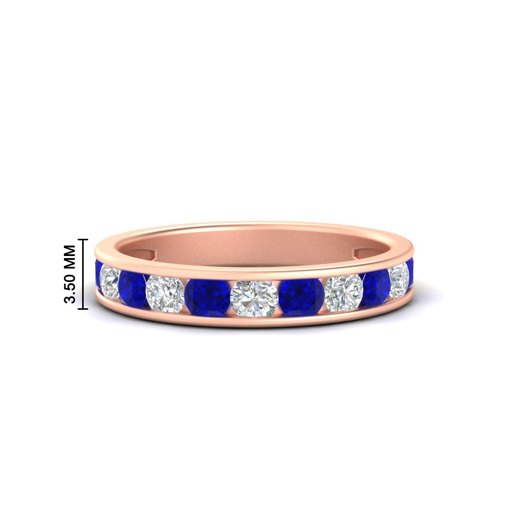 1-carat-channel-set-diamond-wedding-ring-band-with-sapphire-in-rose-gold-FDWB5242ROGSABL-1.00CT-NL-RG-HW