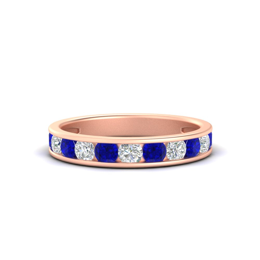 1-carat-channel-set-diamond-wedding-ring-band-with-sapphire-in-rose-gold-FDWB5242ROGSABL-1.00CT-NL-RG