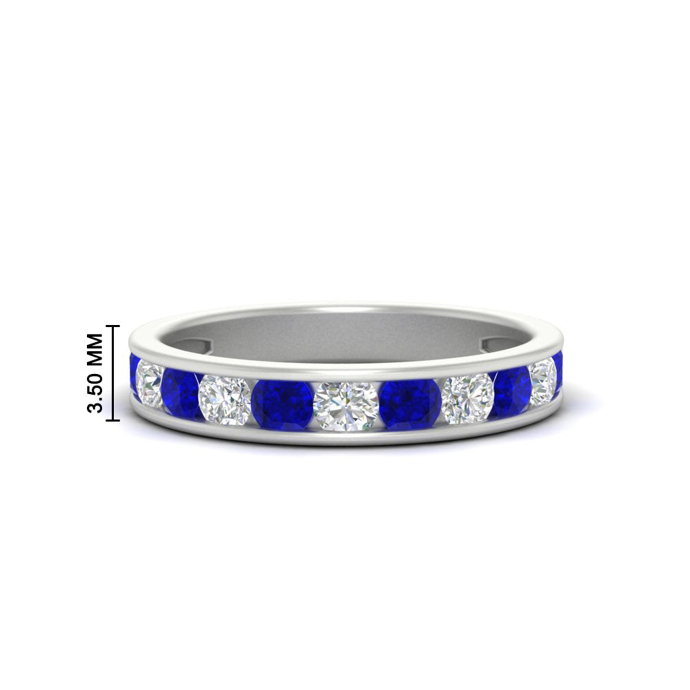 1-carat-channel-set-diamond-wedding-ring-band-with-sapphire-in-white-gold-FDWB5242ROGSABL-1.00CT-NL-WG-HW