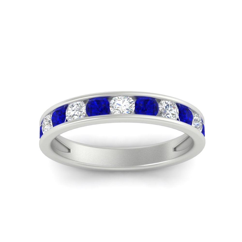 1-carat-channel-set-diamond-wedding-ring-band-with-sapphire-in-white-gold-FDWB5242ROGSABLANGLE5-1.00CT-NL-WG