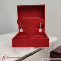 Thumbnail 5 - 1-carat-cushion-cut-halo-lever-back-earrings-in-white-gold-FDEAR11235CU-2