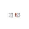 Load image into Gallery viewer, Asscher Cut Diamond Stud Earring