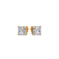 Thumbnail 16 - Asscher Cut Diamond Stud Earring