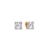 Load image into Gallery viewer, Asscher Cut Diamond Stud Earring