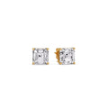 Thumbnail 13 - Asscher Cut Diamond Stud Earring
