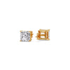 Load image into Gallery viewer, Asscher Cut Diamond Stud Earring