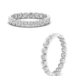 Load image into Gallery viewer, 1-carat-diamond-bezel-eternity-ring-in-white-gold-FDEWB10558-0.05CTANGLE3-NL-WG