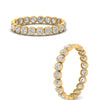 Load image into Gallery viewer, 1-carat-diamond-bezel-eternity-ring-in-yellow-gold-FDEWB10558-0.05CTANGLE3-NL-YG
